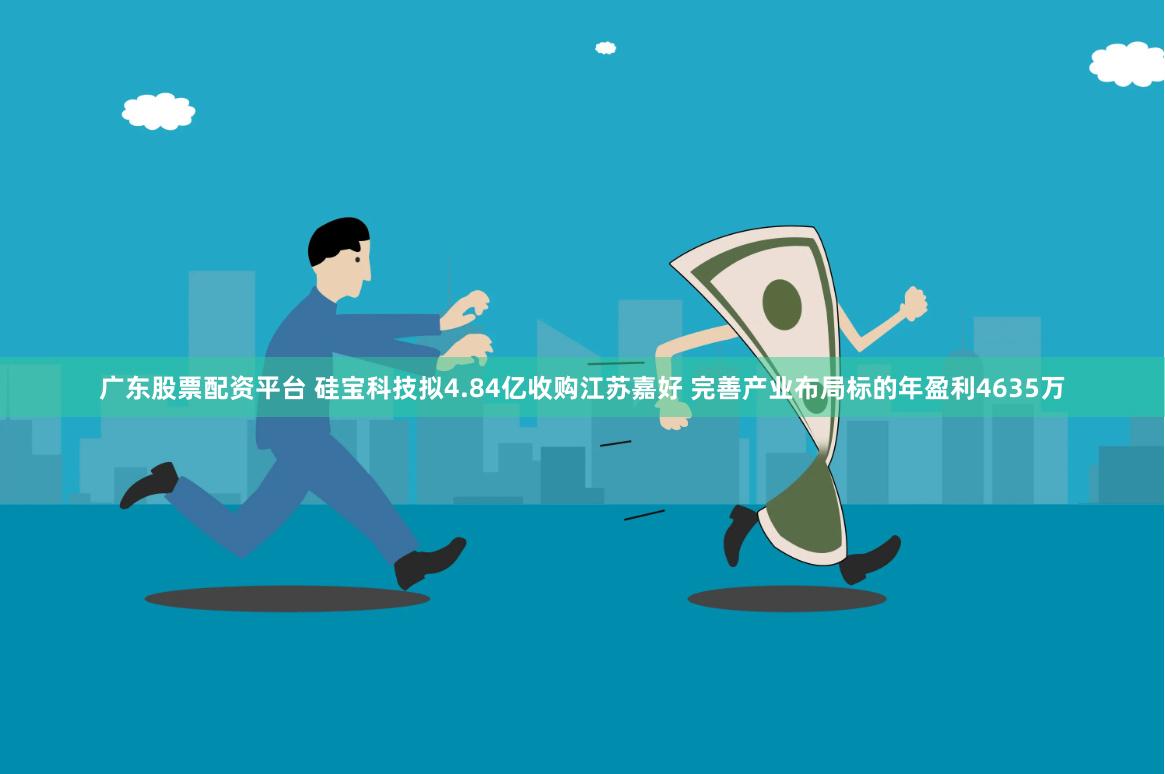 广东股票配资平台 硅宝科技拟4.84亿收购江苏嘉好 完善产业布局标的年盈利4635万