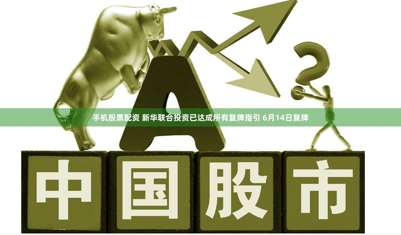 手机股票配资 新华联合投资已达成所有复牌指引 6月14日复牌