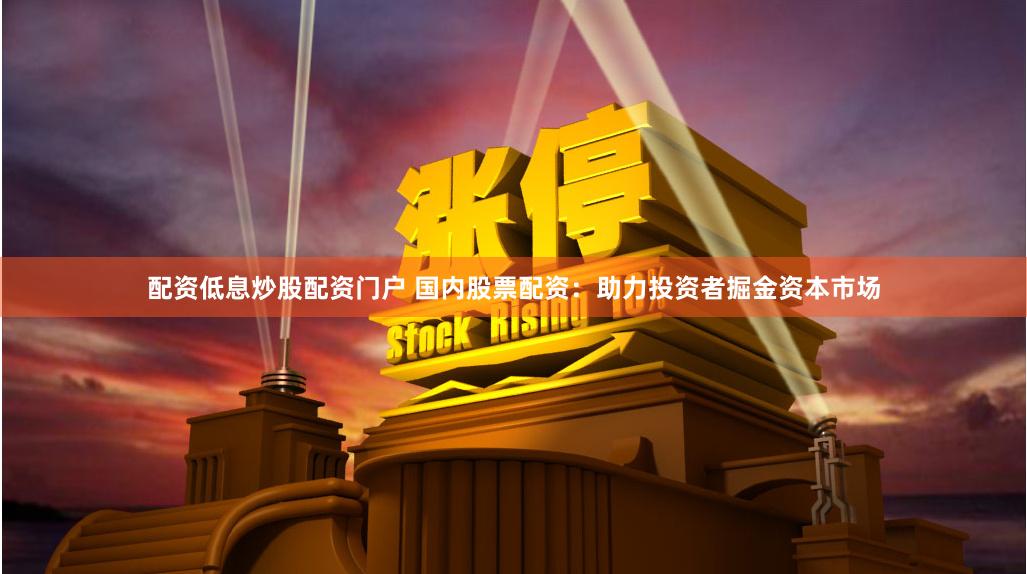 配资低息炒股配资门户 国内股票配资：助力投资者掘金资本市场